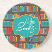 本棚読の愛 コースター (正面)