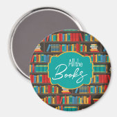 本棚読の愛 マグネット (正面/裏面)