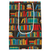 本棚読の愛 ミディアムペーパーバッグ (裏面)