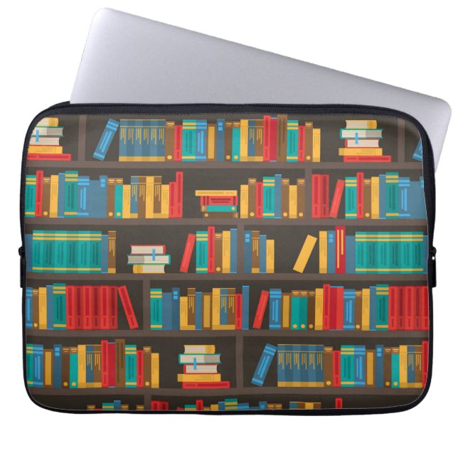 本棚読の愛 ラップトップスリーブ (正面)