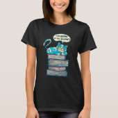 本棚読の猫 Tシャツ (正面)