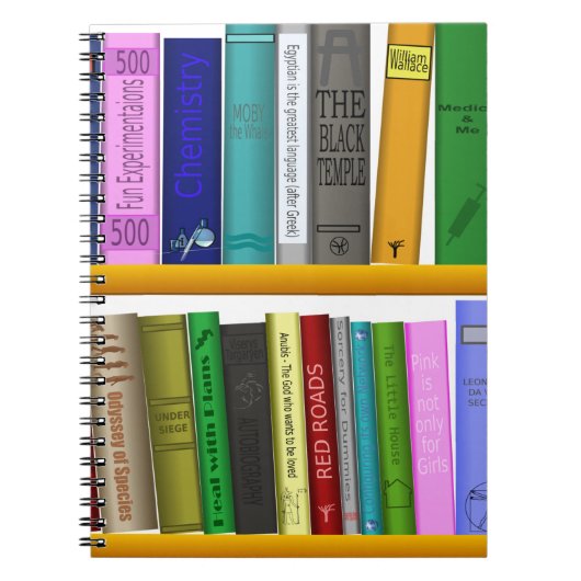本棚読図書室 ノートブック (正面)