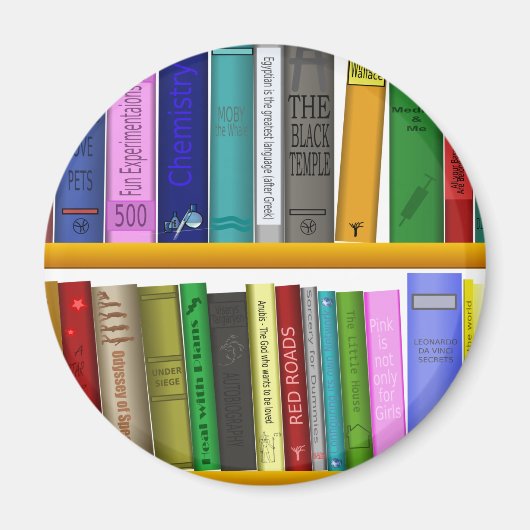 本棚読図書室 マグネット (正面)