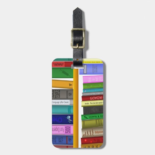 本棚読図書室 ラゲッジタグ (正面縦)