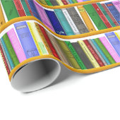 本棚読図書室 ラッピングペーパー (ロールコーナー)