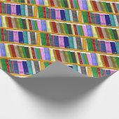 本棚読図書室 ラッピングペーパー (角)