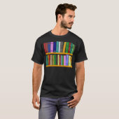 本棚読図書室 Tシャツ (正面フル)