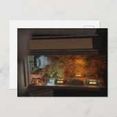 本棚路地 – 駐車場ブックセール インビテーションポストカード (正面/裏面)