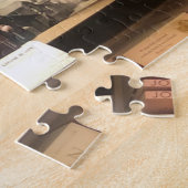 本棚 ジグソーパズル (側面)