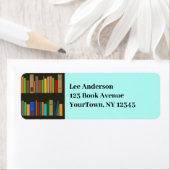 本棚 デザイン 宛名ラベル ラベル (インサイチュ)