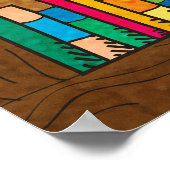 本棚 ポスター (角)