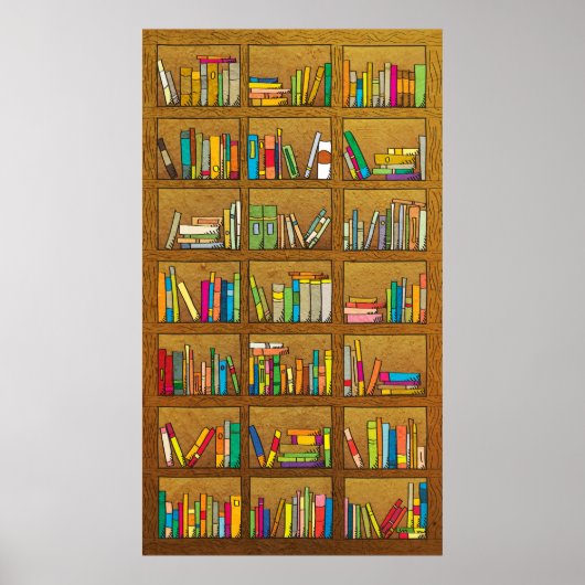 本棚 ポスター (正面)
