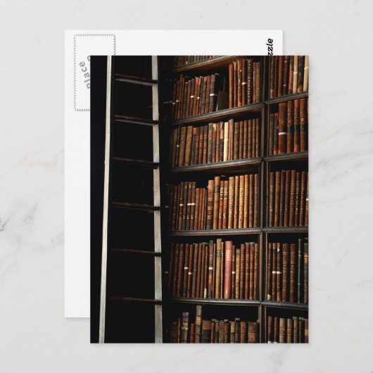 本棚 ポストカード (正面/裏面)