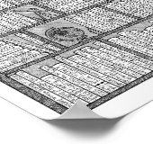 本棚#10 ポスター (角)