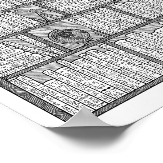 本棚#10 ポスター (角)