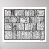 本棚#10 ポスター (正面)