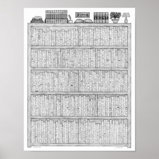 本棚#8 ポスター