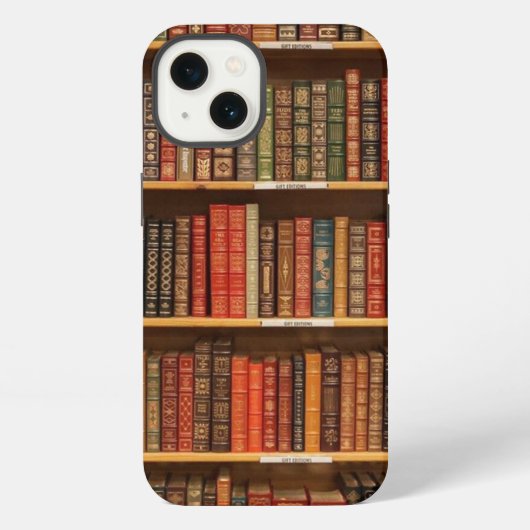 本棚iPhoneケース iPhoneケース (裏面)