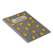 本気おもしろいでヨガ猫 ノートブック (右側)