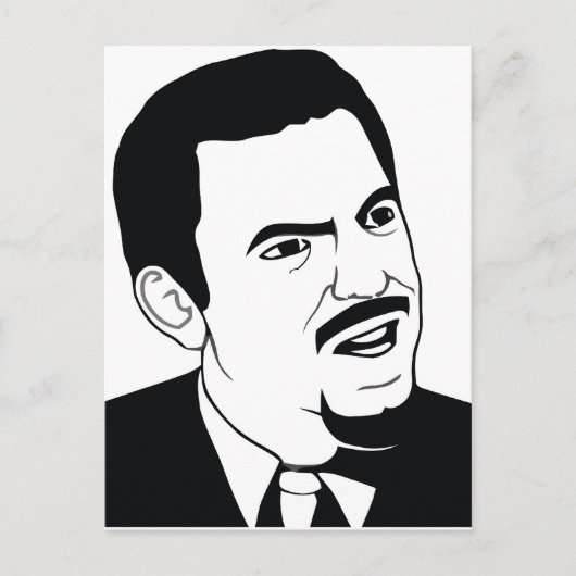 本気か ポストカード (正面)