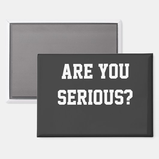 本気か？ マグネット (正面/裏面)