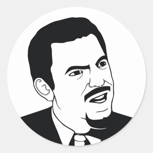 本気か ラウンドシール (正面)