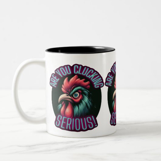 本気で言ってるのか ツートーンマグカップ (左)