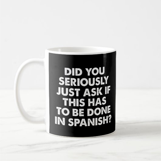 本気で頼ここもしの為にスペインの? コーヒーマグカップ (左)