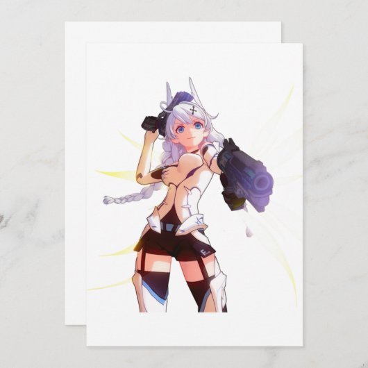 本海インパクト第3アニメ崩坏3第アンドロイド 招待状 (正面/裏面)