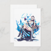 本海インパクト3第崩坏3第アンドロイドキャラクター 招待状 (正面/裏面)