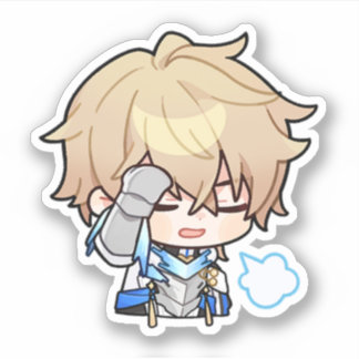 本海スターレールチビ（小さくかわいく書いた感じ）ゲパールステッカー シール