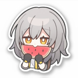本海スターレールチビ(小さくかわいく書いた感じ)ステッレスイカステッカー シール