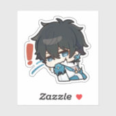 本海スターレールチビ(小さくかわいく書いた感じ)ダンヘンサプライズステッカー シール (シート)