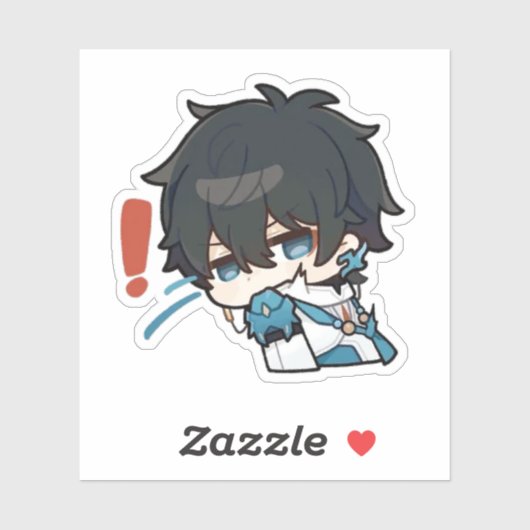 本海スターレールチビ(小さくかわいく書いた感じ)ダンヘンサプライズステッカー シール (シート)