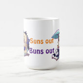 本海スターレール。太陽が出て、パンが出る コーヒーマグカップ (中央)