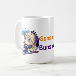 本海スターレール。太陽が出て、パンが出る コーヒーマグカップ