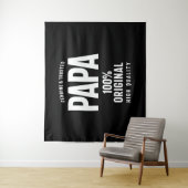 本物で信頼できるPapa |父の贈り物 タペストリー (インサイチュ)
