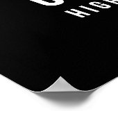 本物で信頼できるPapa |父の贈り物 ポスター (角)