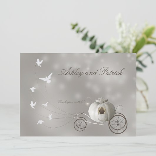 本物のおとぎ結婚話 招待状 (スタンド正面)