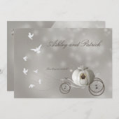 本物のおとぎ結婚話 招待状 (正面/裏面)