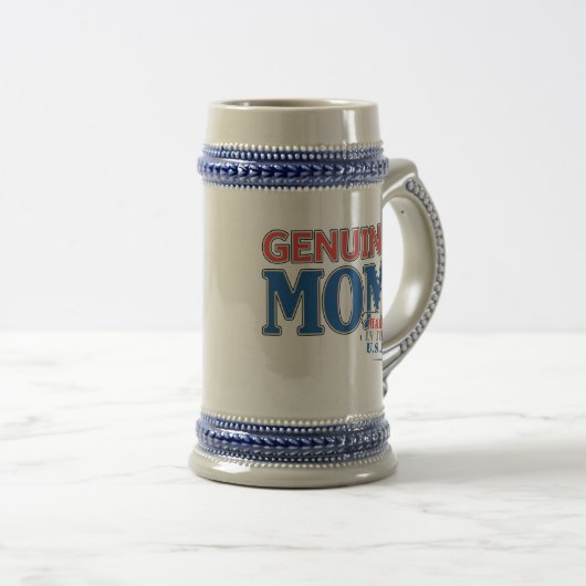 本物のお母さん ビールジョッキ (正面右)
