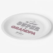 本物のすごいおじいちゃん ペーパープレート (アングル)