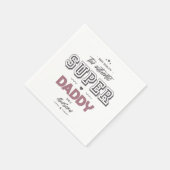 本物のすごいパパ スタンダードカクテルナプキン (角)