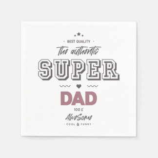 本物のすごいパパ スタンダードカクテルナプキン