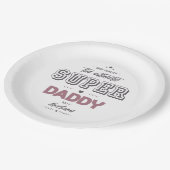 本物のすごいパパ ペーパープレート (アングル)