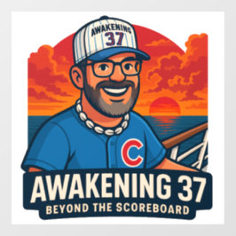 本物のためのAwakening37ステッカー。本物だけに。ペタッと貼って、 ウィンドウサイン