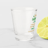 本物のアイリッシュマンおもしろい ショットグラス (左)