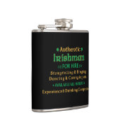 本物のアイリッシュマンおもしろい フラスク (右)