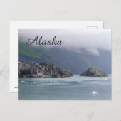本物のアラスカのお土産 ポストカード (正面/裏面)