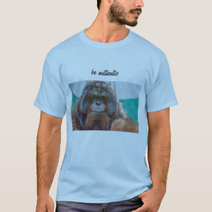 本物のオランウータンTシャツ Tシャツ